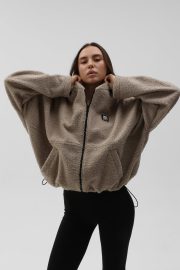 HATE CULT SHERPA ZIP JACKET жіноча - Зображення 2