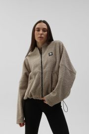 HATE CULT SHERPA ZIP JACKET жіноча - Зображення 3
