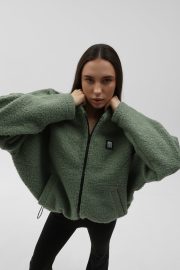 HATE CULT SHERPA ZIP JACKET жіноча - Зображення 5