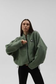 HATE CULT SHERPA ZIP JACKET жіноча - Зображення 6