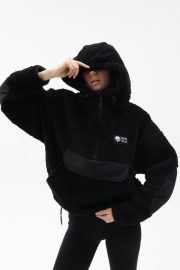 Худі HATE CULT  SHERPA HOODIE BLACK - Зображення 7