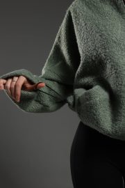 HATE CULT SHERPA ZIP JACKET жіноча - Зображення 10