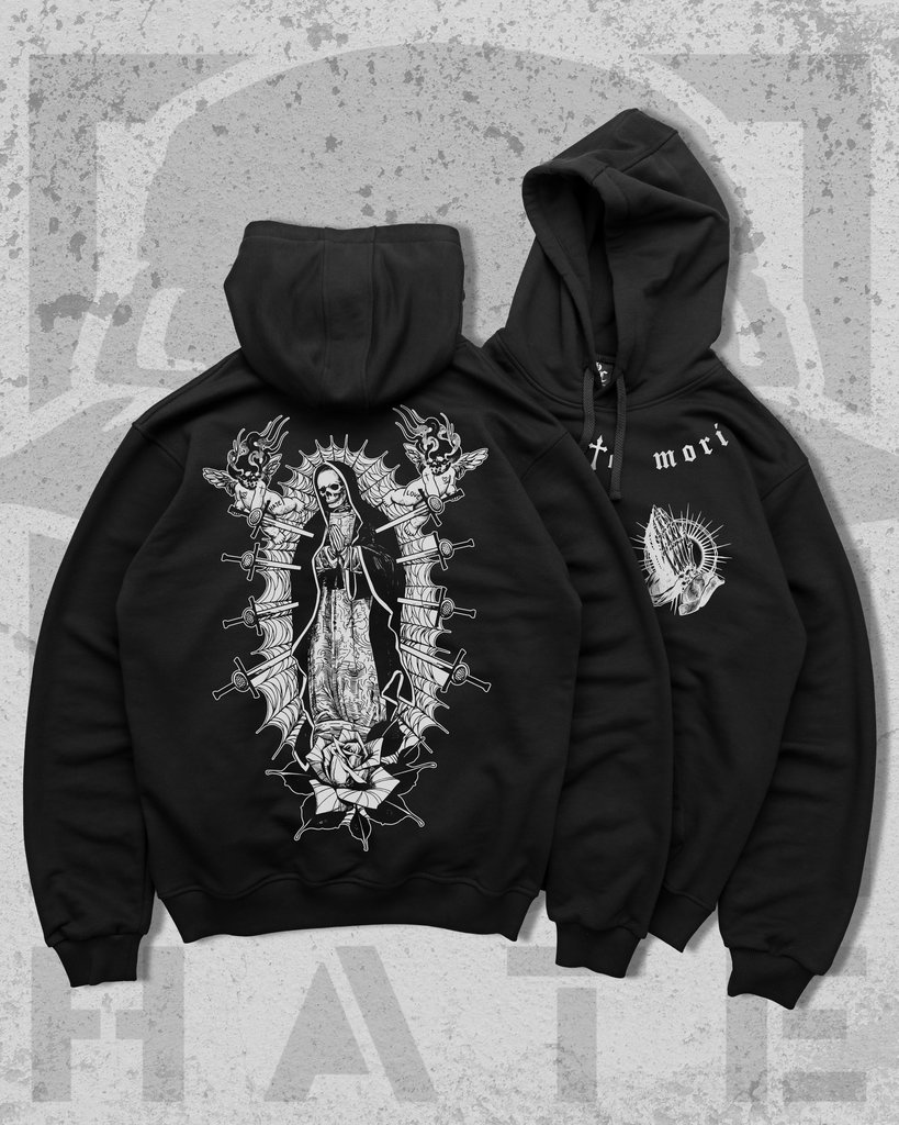 ХУДИ ЧЕРНЫЙ MEMENTO MORI OLD_результат Худі MEMENTO MORI - Зображення 1